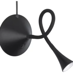 Trio Lighting Viper skrivebordslampe, sort