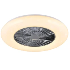 Trio Lighting Visby loftventilator med lys