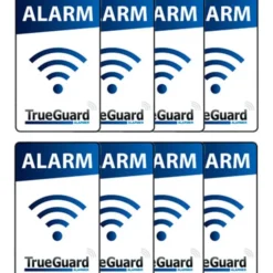 TrueGuard alarm klistermærke