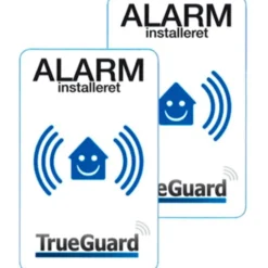 TrueGuard alarm skilt