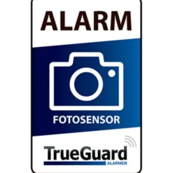 TrueGuard fotoalarm klistermærke