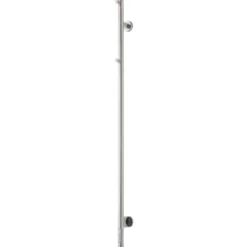 TVS Eldo 1 håndklædetørrer, el, 6x140 cm, poleret rustfrit stål