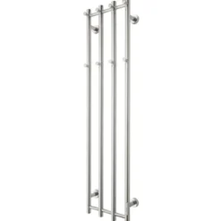TVS Eldo 4 håndklædetørrer, el, 34,5x140 cm, poleret rustfrit stål