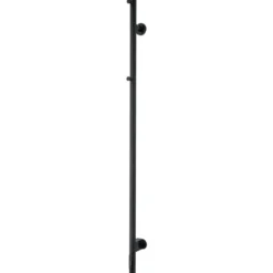 TVS Eldo 1 håndklædetørrer, el, 6x140 cm, sort