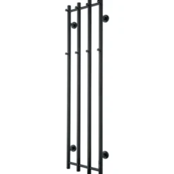 TVS Eldo 4 håndklædetørrer, el, 34,5x140 cm, sort