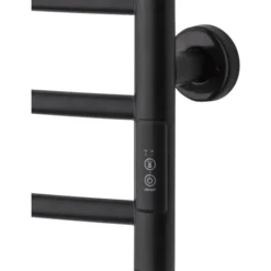 TVS Eldo 9 håndklædetørrer, el, 53x86 cm, sort
