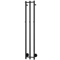 TVS Plus 3 håndklædetørrer, el, 28x150 cm, sort