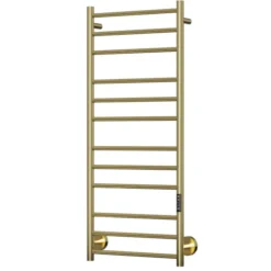 TVS Plus 12L håndklædetørrer, el, 50x116 cm, guld