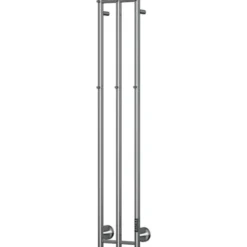 TVS Plus 3 Steel håndklædetørrer, el, 28x150 cm, stål