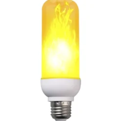 Veli Line E27 flammepære, 1300K-1800K, 3W