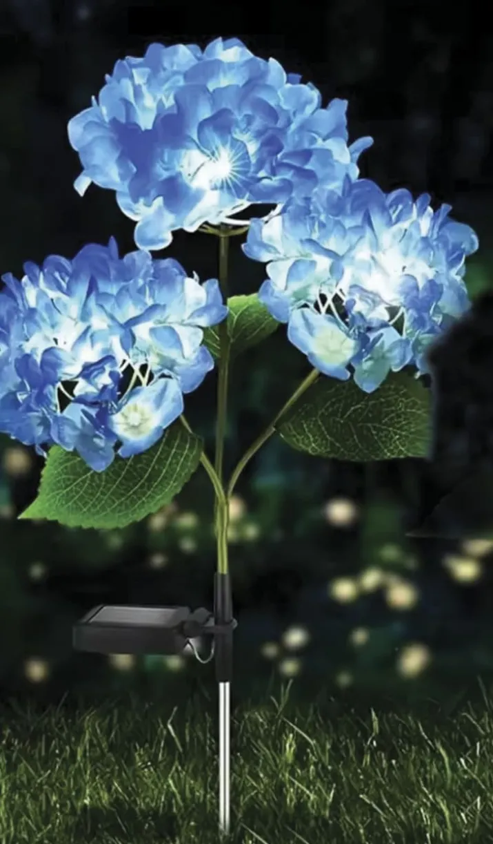 Veli Line Hortensia buket med lys
