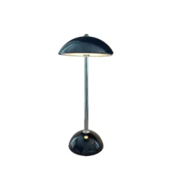 Veli Line Suave genopladelig bordlampe, sort
