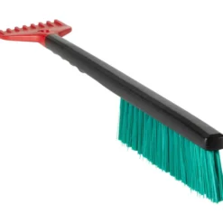 Vikan lang isskraber med snebørste, 45 cm, sort