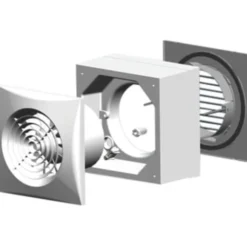 Vindues kit til Thermex silent 100CHZ fugtstyret & timer ventilator