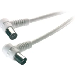 Vivanco antennekabel vinklet 90dB, 1,5 meter