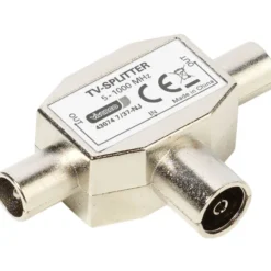 Vivanco antennesplitter 2-vejs, fuldt afskærmet