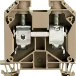 Weidmüller WDU gennemgangsklemme, beige, 35 mm²