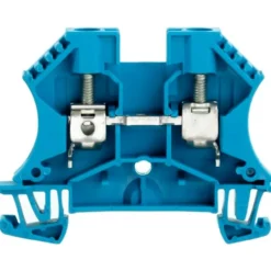 Weidmüller WDU gennemgangsklemme, blå, 6 mm²