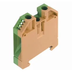 Weidmüller WPE jordklemme, gul/grøn, 16 mm²