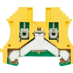 Weidmüller WPE jordklemme, gul/grøn, 2,5 mm²