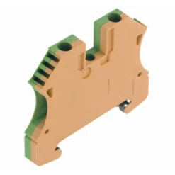 Weidmüller WPE jordklemme, gul/grøn, 4 mm²