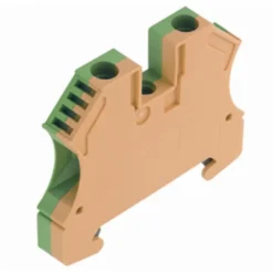 Weidmüller WPE jordklemme, gul/grøn, 6 mm²