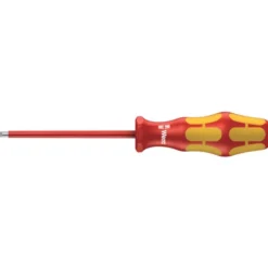 Wera VDE 1000V skruetrækker, lige kærv, 4,0 mm
