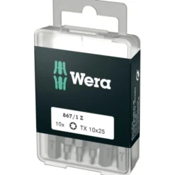 Wera 867/1Z Torx bits, TX10, 10 stk.