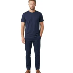Westborn Basic t-shirt, marineblå, str. 2XL
