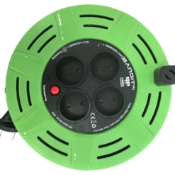 Wexim Bandit kabeltromle, 2x1,0mm², 12 meter