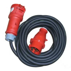 Wexim CEE kabelsæt, 5x2,5 mm², 400V/16A, 10 meter
