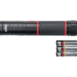 Wiha lommelygte med LED, laser og UV-lys