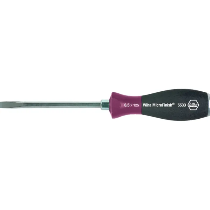 Wiha MicroFinish lige kærv skruetrækker, 4,5mm