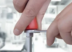 Wiha MicroFinish lige kærv skruetrækker, 4,5mm