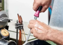 Wiha MicroFinish lige kærv skruetrækker, 4,5mm