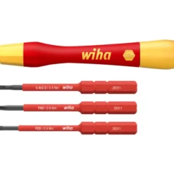 Wiha PicoFinish SlimVario skruetrækkersæt, 1000V, 4 dele