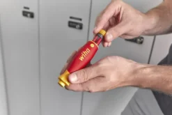 Wiha PocketMax bitsskruetrækker med 4 slimbits, 1000V