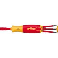 Wiha SlimVario bitsskruetrækker med 6 bits, 1000V