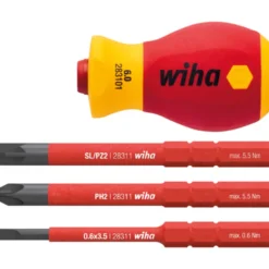 Wiha SoftFinish SlimVario tumbling bitsskruetrækker, 1000V
