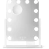 Wilfa EC Shine MI3W-D29 makeup spejl med lys, 35x43,8 cm, hvid