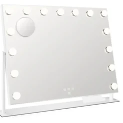 Wilfa EC Star MI2W-D58 makeup spejl med lys, 64x50,3 cm, hvid