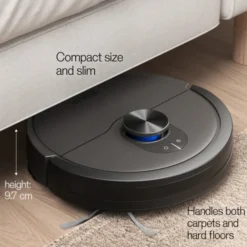 Wilfa Innobot RVC-B4LIN robotstøvsuger, gulvvask, 4000 PA, sort