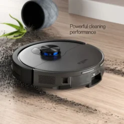 Wilfa Innobot RVC-B4LIN robotstøvsuger, gulvvask, 4000 PA, sort