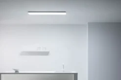 Wiz Superslim panel, justerbar hvid, hvid, 120x30 cm
