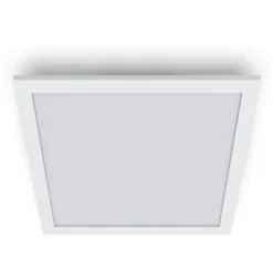 Wiz Superslim panel, justerbar hvid, hvid, 60x60 cm
