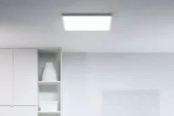 Wiz Superslim panel, justerbar hvid, hvid, 60x60 cm