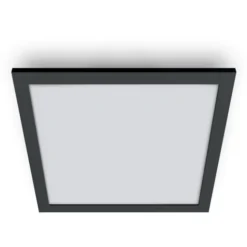 Wiz Superslim panel, justerbar hvid, sort, 60x60 cm