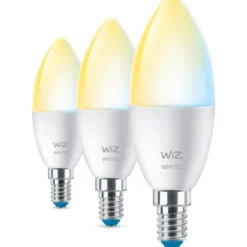 Wiz Wifi E14 kronepære, 2700K-6500K, 4,9W, 3-pak