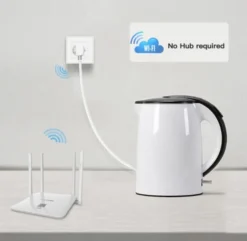 Woox Smart EU-stikkontakt med Wi-Fi