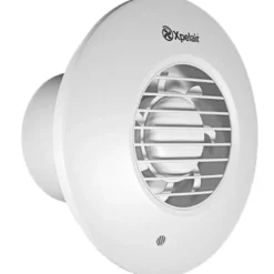 Xpelair Simply Silent DX100HTR badventilator, fugtstyring, timer, Ø100 mm, hvid